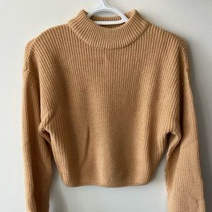 Knit cropped H&M sweater